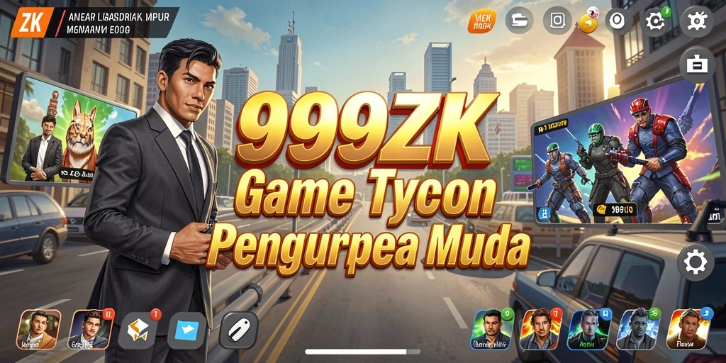 Tampilan menarik dari permainan Tycoon 999ZK yang penuh strategi.