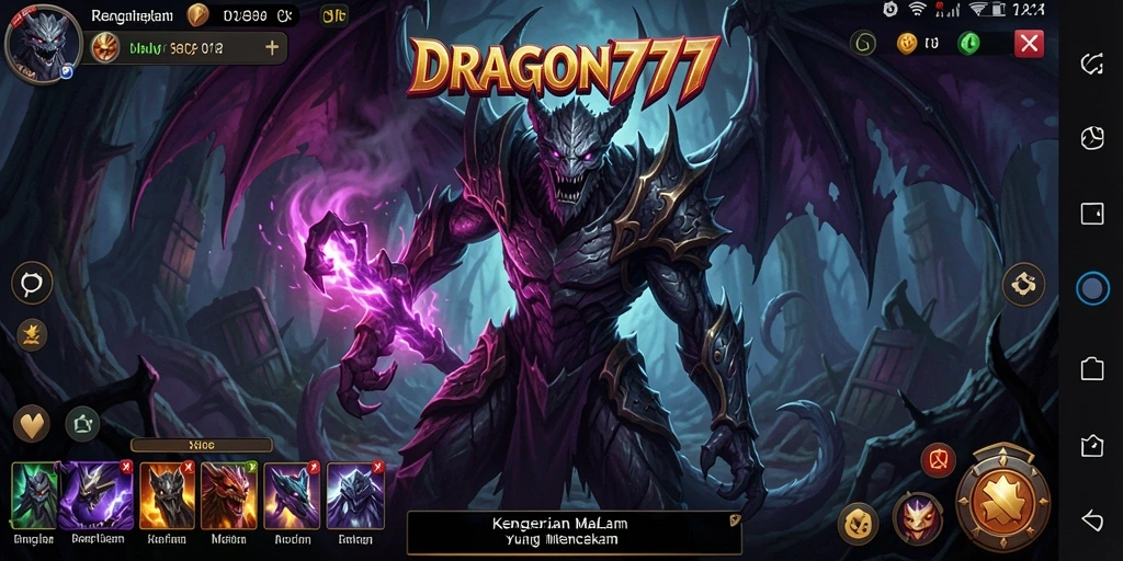 Gameplay menyeramkan dalam DRAGON777 yang penuh ketegangan.