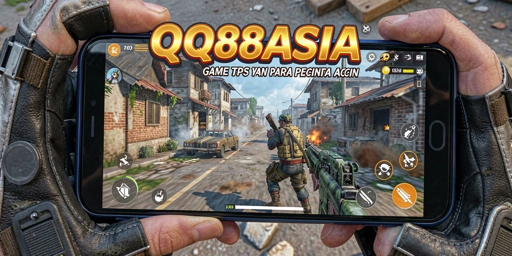 Tangkapan layar gameplay QQ88ASIA menampilkan aksi pertempuran yang mendebarkan.