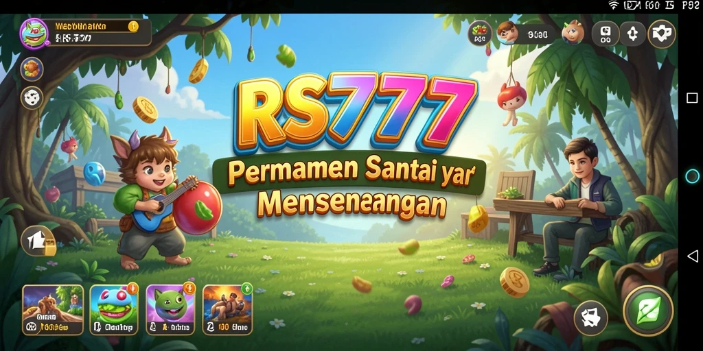 Tangkapan layar permainan RS777 yang menampilkan gameplay menarik.