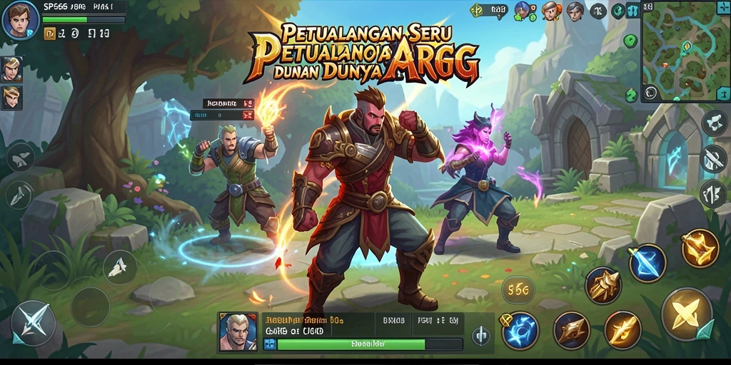 Tampilan gameplay SP666 yang mendebarkan dan penuh aksi.