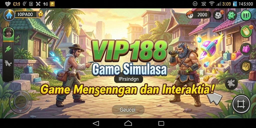 Tampilan gameplay menarik di dalam <strong>VIP188</strong> yang penuh warna.
