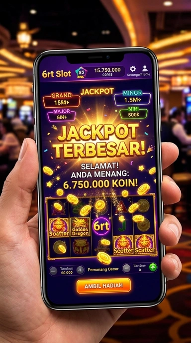 Screenshot aplikasi 6rt yang menunjukkan berbagai kategori aplikasi tersedia.